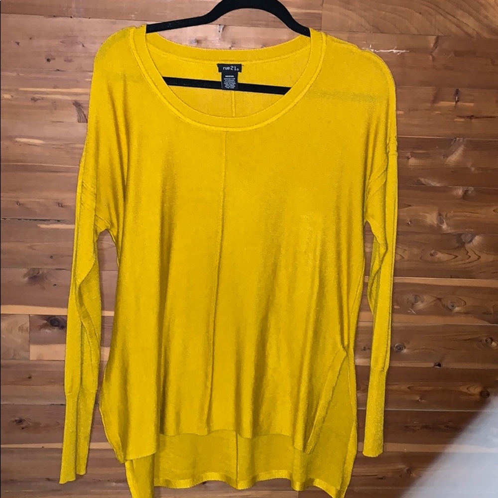 Mustard Yellow Sweater